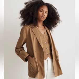 Madewell Crossover Blazer Oversized Jacket NWT